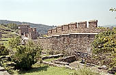 Veliko Turnovo - Tsarevets Hill, the mediaeval walls 